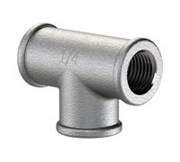 RIEGLER Riegler Té 130, FI/FI/FI, Rp 1 1/4, fonte malléable noire galvanisée feu Quantité:1