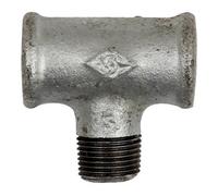 RIEGLER Riegler Té 133, FI/ME/FI, Rp 1, fonte malléable noire galvanisée feu Quantité:1