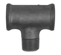RIEGLER Riegler Té 133, Rp 1/2 int., R 1/2 ext., Rp 1/2 int., fonte malléable noire Quantité:1