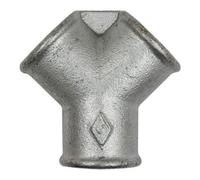 RIEGLER Riegler Té en Y 220, FI/FI/FI, Rp 3/4, fonte malléable noire galvanisée à chaud Quantité:1