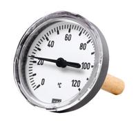 RIEGLER Riegler Thermostat bimétallique, G 1/2 haut, longueur plongeur 40 mm Ø80, jusqu’à 120°C Quantité:1