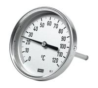 RIEGLER Riegler Thermostat bimétallique, haute qualité, L1=100/L2=80, Ø100, 0°C à 160°C Quantité:1