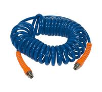 RIEGLER RIEGLER Tuyau PU spiralé 1/4 pouce à raccord fileté rotatif et protection contre le pliage 7,5 m Quantité:1