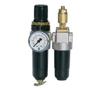 RIEGLER Riegler Unité de maintenance 2 pcs « Standard-mini » avec réservoir métal, G 1/8 Quantité:1