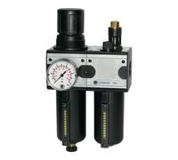 RIEGLER Riegler Unité d'entretien 2 pcs « multifix » avec réservoir métal, BG 1, G 3/8 Quantité:1