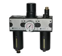 RIEGLER Riegler Unité d'entretien 3 pcs « multifix » avec réservoir métal, BG 3, G 1/2 Quantité:1