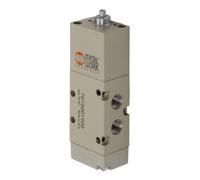 RIEGLER Riegler Valve à tige, 5/2 voies, monostable, NC, G 1/8 Quantité:1