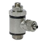RIEGLER Riegler Valve de régulation, régulation des deux côtés, raccord rapide M5, clé 5/3 Quantité:1