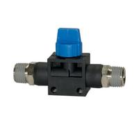 RIEGLER Riegler Vanne d'arrêt »Série Bleue«, R 3/8 a., R 1/4 a., revêtue Quantité:1
