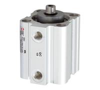RIEGLER Riegler Vérin à course courte simple effet, aimant, Ø piston 25, course 25, G 1/8 Quantité:1