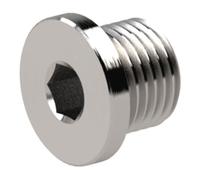 RIEGLER Riegler Vis de fermeture, empreinte hexagonale intérieure, collerette, G 1, SW 17, ES 1.4571 Quantité:1