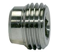 RIEGLER Riegler Vis de fermeture, six pans creux, sans collerette, G 1/8, ES 1.4571 Quantité:1