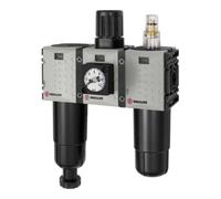 RIEGLER Riegler WE 3 pcs »FUTURA-mini«, boîtier métal, manomètre compact, G 1/4, 0,5-8, HA Quantité:1