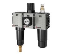 RIEGLER Riegler WE 3 pcs « FUTURA-mini », boîtier métal, manomètre compact, G 1/4, 0,5-8, VA Quantité:1