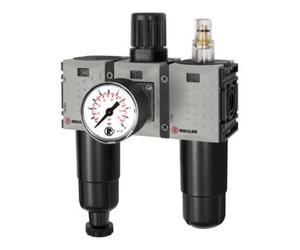 RIEGLER Riegler WE 3 pcs. « FUTURA-mini », revêtement métal, manomètre fixe, G1/4, 0,5-10, HA Quantité:1