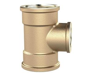 RIEGLER TRED103410MSIG Réducteur en T en laiton nu 3 x filetage intérieur 2 x filetage intérieur G 1" Sortie filetage G 3/4" Pression de service 16 bar