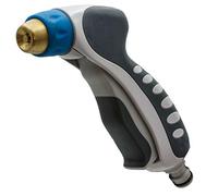 Riegolux 302717 Pistolet d'arrosage en Laiton graduable avec Crochet