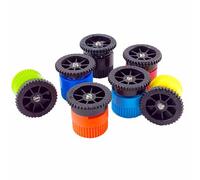RIEGOPRO Buse réglable pour diffuseur d'irrigation. Portée de 1,00 à 5,5 mètres. Arrosage efficace et économie d'eau. Sac de 5 pièces (RP-N6 (1,5-2,1 mètres)
