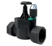 RIEGOPRO Électrovanne RAIN RN 160 PRO 9V DC. Disponible 1 1/2" et 2" filetage femelle. Fonctionnement avec programmateurs à piles 9 V DC (2")