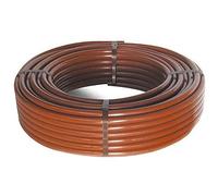 Riegoprofesional Tuyau agricole 16 mm marron sans gouttes, 25 m