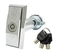Rierdge Verrou de distributeur automatique avec poignée en T et clés pour machine à bonbons ifférente)