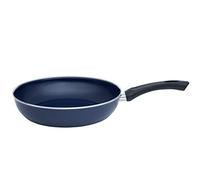 Riess, 0057-012, Poêle émaillée de grand-mère Ø 28 cm, KOBALTBLAU, Vol. (rec.): 2,5 Litres, Made in Autriche, LBH: 47,3x29,2x8,8Centimètres, 2,003Kilogrammes, poêle à frire, Émaillée