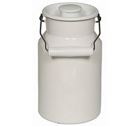 Riess Pot à lait avec couvercle 1,5 litre émaillé Classic blanc