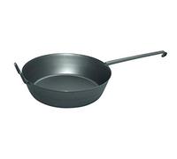 Riess, 0644-023 Tirol Poêle en fer Gris Ø 40 cm Volume (rec.) : 8,0 l Fabriqué en Autriche Dimensions (l x L x H) : 72 x 39,6 x 14,5 cm 2,738 kg Compatible avec cuisinière à induction Anti-rayures