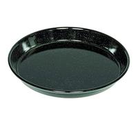 Riess, 0648-022, Plaque à pizza Ø 28cm, SCHWARZEMAILLE, Vol. (rec.): 1,2 Litres, Made in Autriche, LBH: 28,1x28,1x3,4Centimètres, 0,676Kilogrammes, Couvercle, À induction, Sans odeur