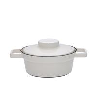 Riess Aromapot casserole avec couvercle Ø20cm 1,2 litre Light Grey émail