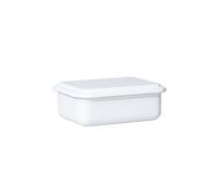 RIESS Boîte de conservation avec couvercle 15x11x4cm Blanc blanc