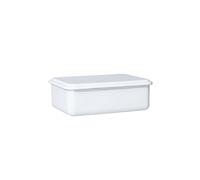 RIESS Boîte de conservation avec couvercle 23x15x7cm Blanc blanc