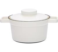 Riess Casserole avec couvercle Ø20cm 1,75L Aromapot White émail