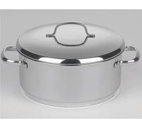 Riess Casserole Cristall avec couvercle Ø18cm 2 litres acier inoxydable