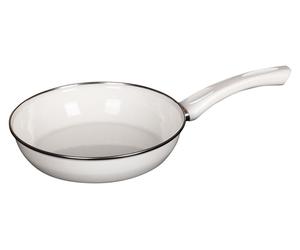Riess Ceramic Glas poêle Ø24cm blanc émail
