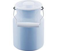 Riess Pot à lait avec couvercle 1,5 litre émail Classic bleu pastel