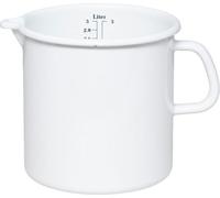 Riess Classic Blanc Mètre/doseur de cuisine Ø16 cm 3 litres émail