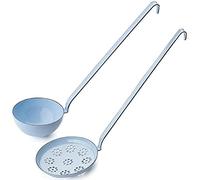 Riess Classic Pelle à pâtisserie Plus Louche Set de louche en émail à suspendre (bleu)