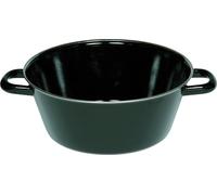 Riess Classic Poêle à saigner semi-profonde Ø20cm Émail noir Induction
