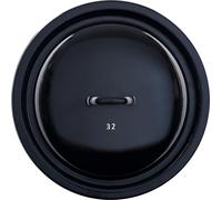 Riess Classic Riesen couvercle 32cm noir émail