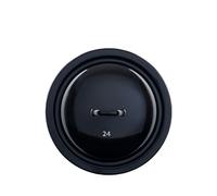 Riess Classic Zwerge Ø24cm couvercle en émail noir : élégance et praticité