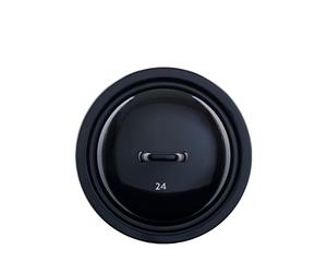 Riess Classic Zwerge Ø24cm couvercle en émail noir : élégance et praticité