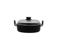 RIESS Cocotte à ragoût émaillée Omas 28cm Noir noir