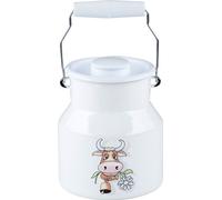 Riess Country Almliesel Pot à lait avec couvercle 1 litre émail