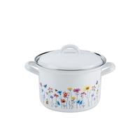 Riess Country Flora Marmite à viande avec couvercle Ø16 cm 1,5 L Induction