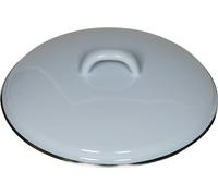Riess Couvercle avec bord chromé Ø24cm bleu pastel émail
