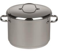 Riess Cristall casserole avec couvercle haut Ø24cm 7,3 litres acier inoxydable