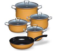 Riess Ensemble de casseroles 5 pièces Orange R0558113