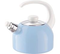 Riess Flötenkessel Plus 2 litre bleu pastel-bleu émail