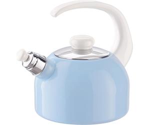Riess Flötenkessel Plus 2 litre bleu pastel-bleu émail